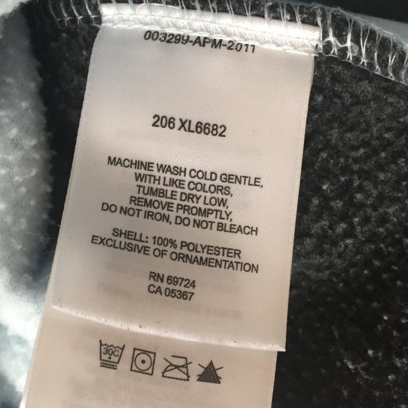 Columbia Full Zip Hooded Fleece Jacket Wmn S /Blue - Picture 8 of 12